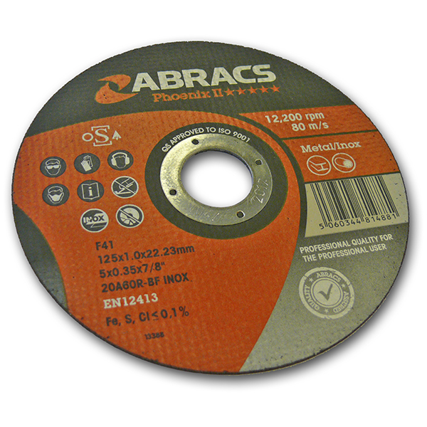 300MM X 3.5MM X 20MM  FLAT METAL CUTTING DISC